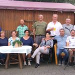 Kaiserwetter beim SV Wilsenroth Wirtschaft`s Ausschuss Wandertag