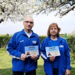 Drei Mitglieder der Leichtathletik-Abteilung des TV Weisel nahmen an der Spendenaktion „Laufen für die Kriegsopfer in Ukraine“ teil