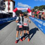 Lea Hartmann und Michael Rembser beim Montafon-Marathon