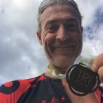 Peter Ringeisen beim 12. Vulkan-Cross-Triathlon dabei