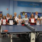 Die Kinder des TTC Oberbrechen lernen spielend Latein bei den diesjährigen Ferienspiele in der Emstalhalle