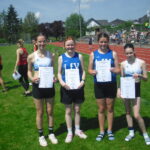 Kreismeistertitel für die 4 x 100 m Staffel der WJ U16