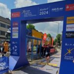 Daniel Pittner und Rüdiger Brands ( VLG ) bei der Duathlon DM