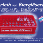 -ANZEIGE- Verleih von Biergläsern 0,2 L