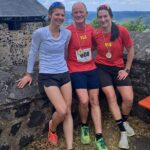 Lisa Rembser  VLG Eisenbach beim 25. Berglauf auf dem Treppchen