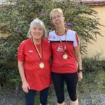 Gold, Silber und Bronze für Ingrid Schäfer und Jutta Kerth