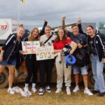 Action beim Stock Car Rennen auf dem Steedener Ring