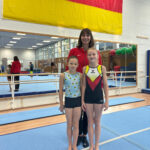 Talentkaderlehrgang des Deutschen Turnerbundes  mit Jara Spriestersbach und Lotti Wahler