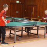 Trainingscamp des Tischtennis Nachwuchs des TSV Heringen
