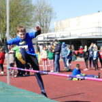 Finn Hauck überspringt 1,91 m im Hochsprung