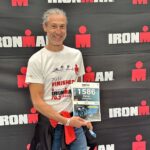 VLG Triathlet Peter Ringeisen  in Kraichgau am Start
