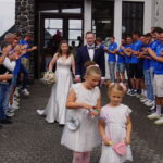 Wenn Fußballer heiraten, ist für Gäste gesorgt!