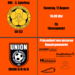 Union am Sonntag in Elz gefordert