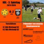 SV 1911 Elz – Union Dauborn/Kirberg/Neesbach/Ohren 0:2 (0:0)