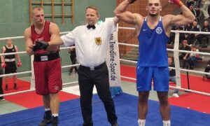 Dzenis Etemovic ist der alte und neuer Hessenmeister im Schwergewicht!