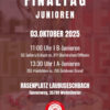 Finaltag Fußball-Junioren 3. Oktober