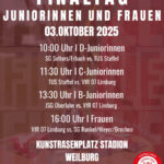 FINALTAG Juniorinnen und Frauen am 3. Oktober