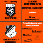 Auch das Reitz-Team mit der Punktspiel – Heimpremiere „Am Weiherfloß“