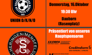 Derby-Time in Hünfelden!!!