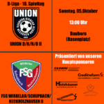 Am kommenden Wochenende liegt der Fokus auf der Union-Reserve