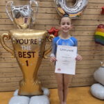 Elena Fischer turnt sich beim nationalen DTG-Pokal unter die Top 10
