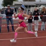Emily Kemptner VLG Eisenbach beim Polderlauf in Ingelheim