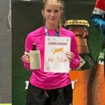 Platz drei für VLG Läuferin Emily Kemptner beim Löwenlauf