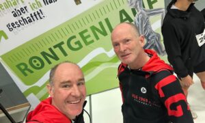 Frank Kremer und Carsten Weilnau beim Ultra-Lauf in Remscheid
