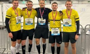 LG Brechen beim 42. Frankfurt Marathon erfolgreich vertreten