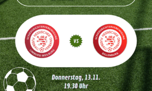 Spielankündigung SRVGG Limburg-Weilburg vs. SRVGG Dillenburg