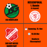 Hünfeldener A-Junioren bestreiten Heimspiel im Hessenpokal