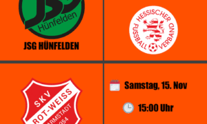 Hünfeldener A-Junioren bestreiten Heimspiel im Hessenpokal