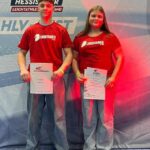 Mina Dehbashi und Vincent Wehlus (TGC) in den Landeskader Wurf des Hessischen Leichtathletikverbandes aufgenommen