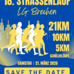 18. Brechener Straßenlauf am 21. März 2026