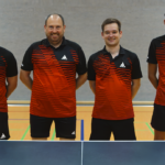 Rot Weiss TISCHTENNIS TEAMS  ohne Niederlage am letzten Spieltag vor der Weihnachtspause