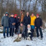 VLG Neujahrslauf auf geschlossener Schneedecke im Taunus