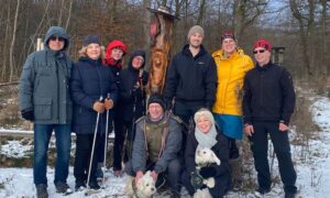 VLG Neujahrslauf auf geschlossener Schneedecke im Taunus