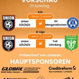 Vorschau Union Dauborn/Kirberg/Neesbach/Ohren