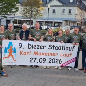 Ein Diezer Klassiker: Der Karl Maxeiner Lauf geht am 27.09.2026 in seine 9. Runde
