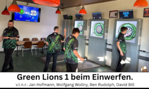 DARTS: Spielberichte der TuS Staffel Green Lions
