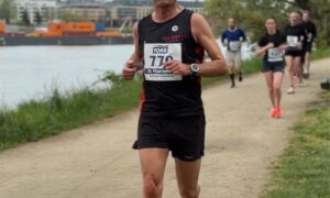 Platz vier für VLG Eisenbach Läufer Dietmar Gottschalk in Kostheim