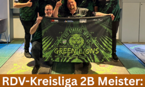 DARTS: Spielberichte der TuS Staffel Green Lions 1 – 3