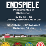 Am Pfingstmontag blickt der Fussballkreis auf den Reckenforst nach Dietkirchen!