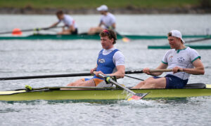 Der Limburger Mark Hinrichs beim Weltcup in Spanien am Start