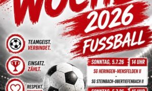 Am Sonntag 05.07.26 startet die traditionelle Sportwoche des TSV Heringen