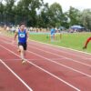 Platz 3 bei den Rheinland-Pfalz-Meisterschaften über 100 m für Aart Brünner