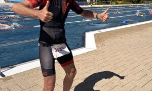 VLG Triathlet Peter Ringeisen mit Altersklassensieg  beim Triathlon
