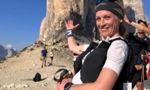 „LG Brechen on Tour- Petra Häuser rockt die Dolomiten“