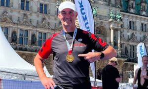 VLG Triathlet Mike Enders beim Hamburg Triathlon erfolgreich