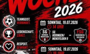 SG Heringen/Mensfelden II – FSG Gräveneck/Seelbach am Sonntag in Heringen